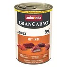 Animonda GranCarno Adult mit Ente 400 g Angebote von Animonda bei Zookauf Dinslaken für 1,49 €