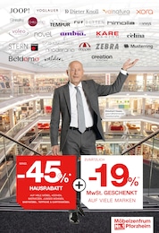 Möbelzentrum Pforzheim Prospekt: "HAUSRABATT", 12 Seiten, 28.03.2026 - 11.04.2026