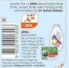 Waschmittel All-in1 Pods im Angebot bei Müller in Ulm Waschmittel All-in1 Pods Angebote von Ariel bei Müller Ulm für 4,99 €