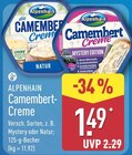 Camembert-Creme Natur von Alpenhain im aktuellen ALDI Nord Prospekt