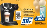 Kapselmaschine TASSIMO MY WAY 2 TAS6502 Angebote von Bosch bei expert Gröblinghoff Königswinter für 59,00 €