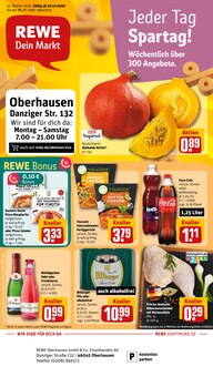 Coca Cola im aktuellen REWE Prospekt (Oberhausen) Coca Cola im REWE Prospekt "Dein Markt" mit 37 Seiten (Oberhausen)