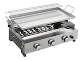 Gasgrill im METRO Prospekt 3-Brenner Tisch Gasgrill mit Plancha Tornada von METRO PROFESSIONAL im aktuellen METRO Prospekt für 190,39 €