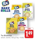 Bake Rolls Meersalz im Angebot bei E center in Freiburg Bake Rolls Meersalz Angebote von Tuc bei E center Freiburg für 1,49 €