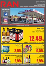 RAN Prospekt für Würzburg: "RAN", 4 Seiten, 16.02.2026 - 28.02.2026