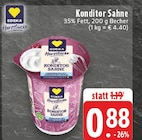 Aktuelles Konditor Sahne Angebot bei E center in Herne ab 0,88 €