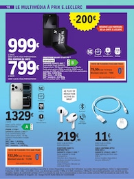 Offre Téléphone Samsung dans le catalogue E.Leclerc du moment à la page 10
