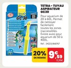 TUYAU ASPIRATEUR GC30 - TETRA dans le catalogue Animalis