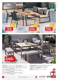 XXXLutz Möbelhäuser Gartenliege im Prospekt 