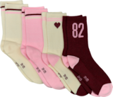LOT DE 4 PAIRES DE CHAUSSETTES ENFANT INEXTENSO - IN EXTENSO - Auchan Hypermarché à Lyon LOT DE 4 PAIRES DE CHAUSSETTES ENFANT INEXTENSO - IN EXTENSO en promo chez Auchan Hypermarché Lyon à 4,99 €