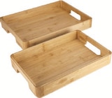 Bambus-Tablett-Set im Angebot bei Lidl in Offenbach Bambus-Tablett-Set Angebote von Silvercrest bei Lidl Offenbach für 9,99 €