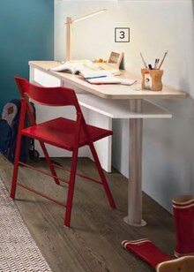 Bureau 1 tiroir - Gautier à Béziers Bureau 1 tiroir en promo chez Gautier Béziers à 399,00 €
