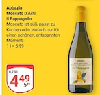 Aktuelle Spirituosen Angebote bei GLOBUS in Erfurt Aktuelles Moscato D'Asti Il Pappagallo Angebot bei GLOBUS in Erfurt ab 4,49 €