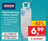 Bügeltischbezug Cotton Classic Angebote bei Netto Marken-Discount Jena für 6,99 €