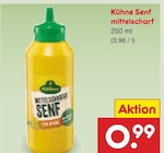 Senf mittelscharf Angebote von Kühne bei Netto Marken-Discount Bremen für 0,99 €