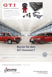 Volkswagen Prospekt für Dornstadt: "Mehr Platz. Mehr Möglichkeiten.", 1 Seite, 01.06.2026 - 31.08.2026