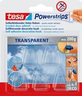 Dekohaken Powerstrips® transparent Set 5tlg von tesa im aktuellen dm-drogerie markt Prospekt