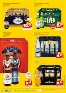 Bier im Netto Marken-Discount Prospekt "DER ORT, AN DEM DU IMMER AUSGEZEICHNETE PREISE FINDEST." mit 6 Seiten (Recklinghausen)