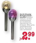 Echtglas Solarleuchte Angebote von Gut & Günstig bei E center Heidelberg für 2,99 €