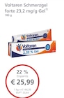 Schmerzgel forte 23,2 mg/g Gel bei LINDA im Schlitz Prospekt für 25,99 €