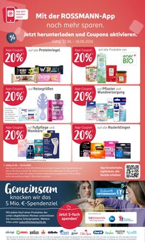 Cottonelle Angebot im Rossmann Prospekt, gültig von 22.06.2026 bis 26.06.2026 Cottonelle Angebot im aktuellen Rossmann Prospekt auf Seite 18