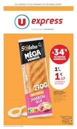 Offre Sandwich dans le catalogue U Express du moment à la page 1