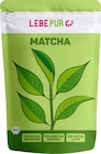 Getränkepulver, Matcha von Lebepur für 6,75 € bei dm-drogerie markt im Angebot Getränkepulver, Matcha von Lebepur im aktuellen dm-drogerie markt Prospekt