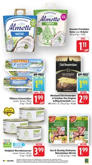 Wurst im EDEKA Prospekt "Aktuelle Angebote" mit 50 Seiten (Karlsruhe)