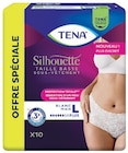 Sous vetement incontinence taille basse silhouette - TENA en promo chez Super U Le Mans à 14,52 €
