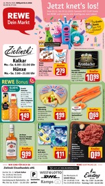 REWE Supermarkt Prospekt der aktuellen Woche mit 33 Seiten, gültig von 03.11.2025 bis 08.11.2025, in Hünxe und Umgebung Aktueller REWE Supermarkt Prospekt in Hünxe und Umgebung, "Dein Markt" mit 33 Seiten, 03.11.2025 - 08.11.2025