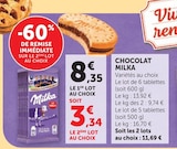 Chocolat - Milka - Super U à Villeurbanne Chocolat - Milka en promo chez Super U Villeurbanne à 3,34 €