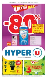 Prospectus Supermarchés de Hyper U à Donzy: "LA QUINZAINE DES PRIX ULTRA BAS", 36 pages, 03/03/2026 - 15/03/2026