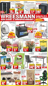 Wreesmann Prospekt DEIN SAISON- & SONDERPOSTENMARKT! mit 8 Seiten