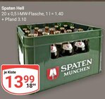 Hell im Angebot bei GLOBUS in Rostock Hell Angebote von Spaten bei GLOBUS Rostock für 13,99 €