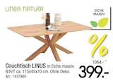 Couchtisch LINUS im Angebot bei Zurbrüggen in Bielefeld Couchtisch LINUS Angebote von Linea Natura bei Zurbrüggen Bielefeld für 399,00 €