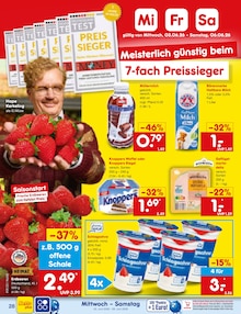 Sahne im aktuellen Netto Marken-Discount Prospekt (Koblenz) Sahne im Netto Marken-Discount Prospekt "Aktuelle Angebote" mit 66 Seiten (Koblenz)