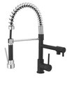 Mitigeur évier pro "Bilbrough" noir en promo chez Brico Dépôt Rennes à 129,00 €