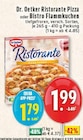 Ristorante Pizza Angebote von Dr. Oetker bei E center Brühl für 1,79 €