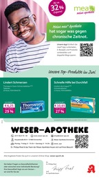 Aktueller mea - meine apotheke Apotheken Prospekt für Hameln: Unsere Juni-Angebote mit 4} Seiten, 01.06.2025 - 30.06.2025