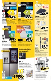 Küchenmaschine im MEDIMAX Prospekt in Wismar Aktueller MEDIMAX Prospekt mit Küchenmaschine, "DER OSTERHASE KANN EINPACKEN", Seite 7