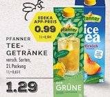 Tee-Getränke Angebote von Pfanner bei EDEKA Dinslaken für 0,99 €