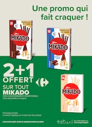 Prix et réduction Mikado dans le prospectus Carrefour Proximité en cours Offre Mikado dans le catalogue Carrefour Proximité du moment à la page 9