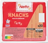 Knacks pur porc - NETTO en promo chez Netto Knacks pur porc - NETTO dans le catalogue Netto