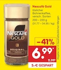 Netto Marken-Discount Fretzdorf - Gold Angebot im Prospekt Gold bei Netto Marken-Discount im Fretzdorf Prospekt für 6,99 €