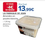 Promo Amandes en poudre blanche à 13,99 € dans le catalogue Costco à Villebon-sur-Yvette