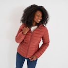 Doudoune légère déperlante à capuche vieux rose femme en promo chez La Halle Metz à 29,99 €