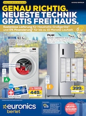EURONICS Elektromärkte Prospekt der aktuellen Woche mit 20 Seiten, gültig von 26.03.2026 bis 04.04.2026, in Möhnesee und Umgebung Aktueller EURONICS Elektromärkte Prospekt in Möhnesee und Umgebung, "GENAU RICHTIG. NEUESTE TECHNIK GRATIS FREI HAUS." mit 20 Seiten, 26.03.2026 - 04.04.2026