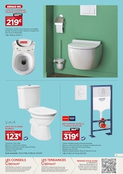 Promos Pack Wc dans le catalogue "LES JOURS PROMO : SALLE DE BAINS/CUISINE" de Gedimat à la page 9 Promos Pack Wc dans le catalogue "LES JOURS PROMO : SALLE DE BAINS/CUISINE" de Gedimat à la page 9