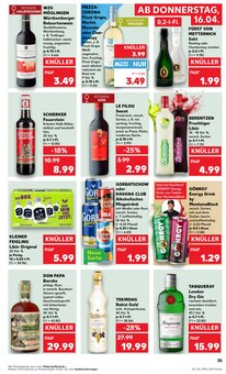 Gin im Kaufland Prospekt "KNÜLLER" mit 70 Seiten (Magdeburg)
