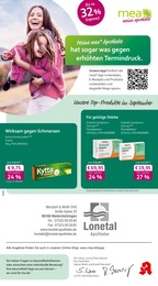 Apotheken Prospekt von mea - meine apotheke in Niederstotzingen Aktueller mea - meine apotheke Apotheken Prospekt für Niederstotzingen: Unsere September-Angebote mit 4} Seiten, 01.09.2026 - 30.09.2026